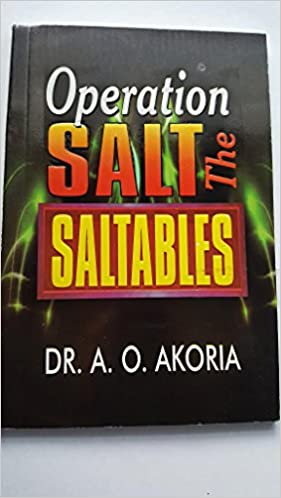 Operation Salt The Saltables PB - Dr A O Akoria